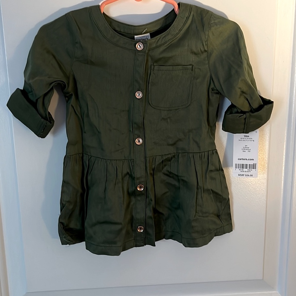 Green Blouse for Girls